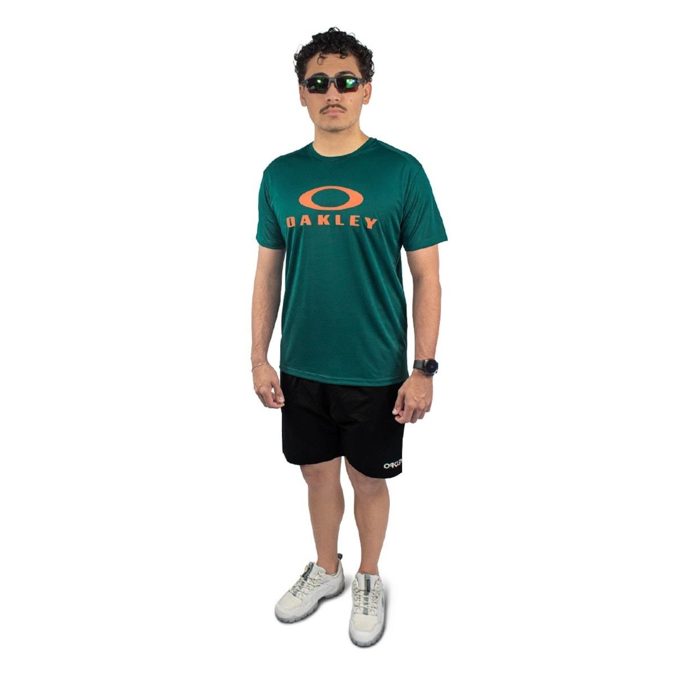 Camiseta Oakley Trn Logo Ss Tee 2 - Masculina - Foto 4