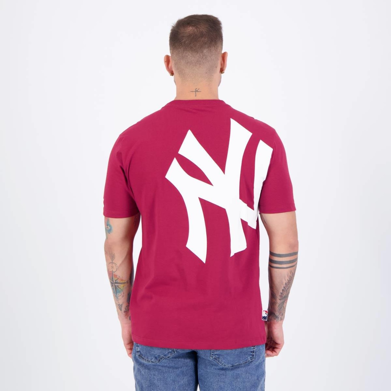 Camiseta New Era Mlb New York Yankees Core Masculina - Foto 4