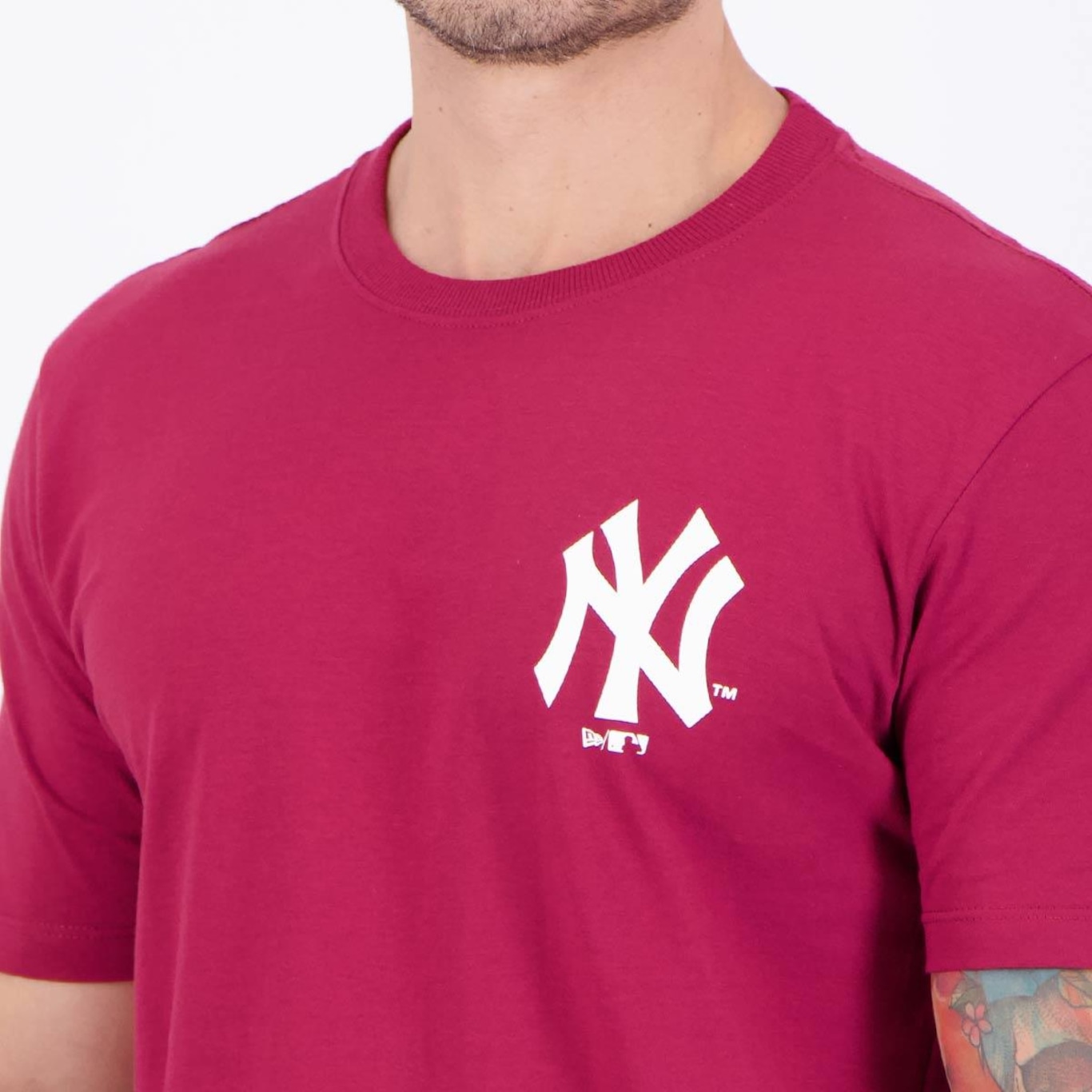 Camiseta New Era Mlb New York Yankees Core Masculina - Foto 5