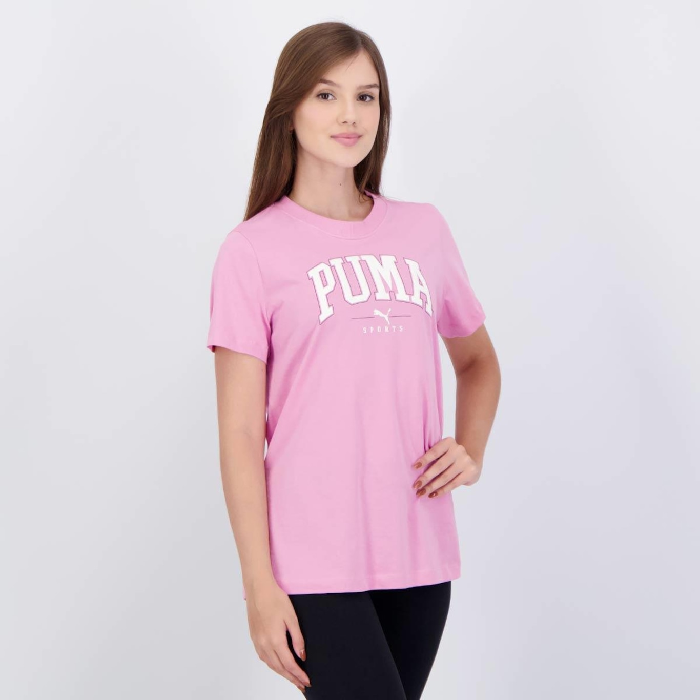 Camiseta Puma Squad Graphic Feminina - Foto 2