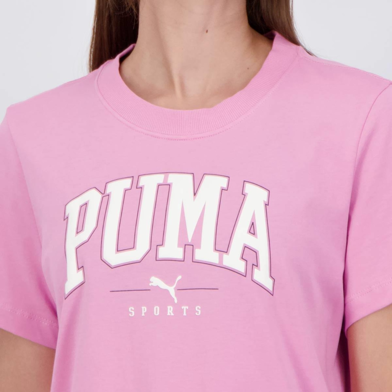 Camiseta Puma Squad Graphic Feminina - Foto 5