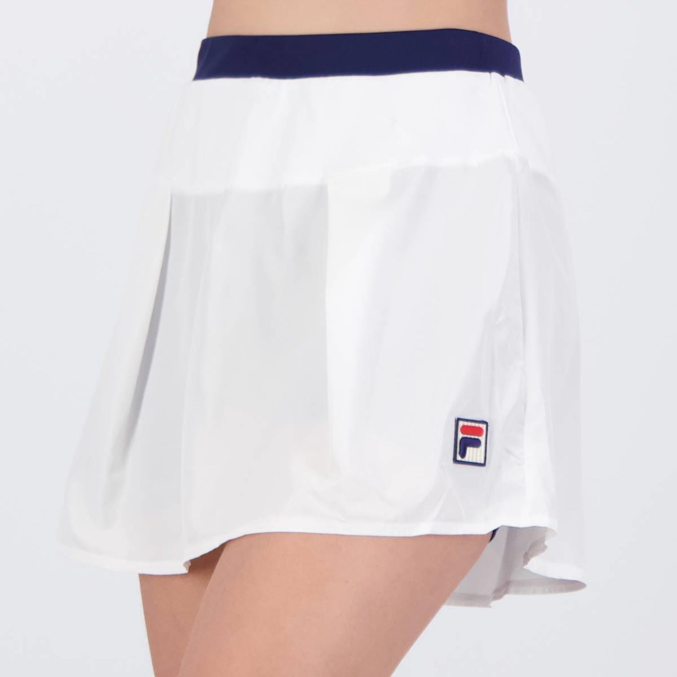 Shorts Saia Fila Game Basic - Feminino - Foto 1