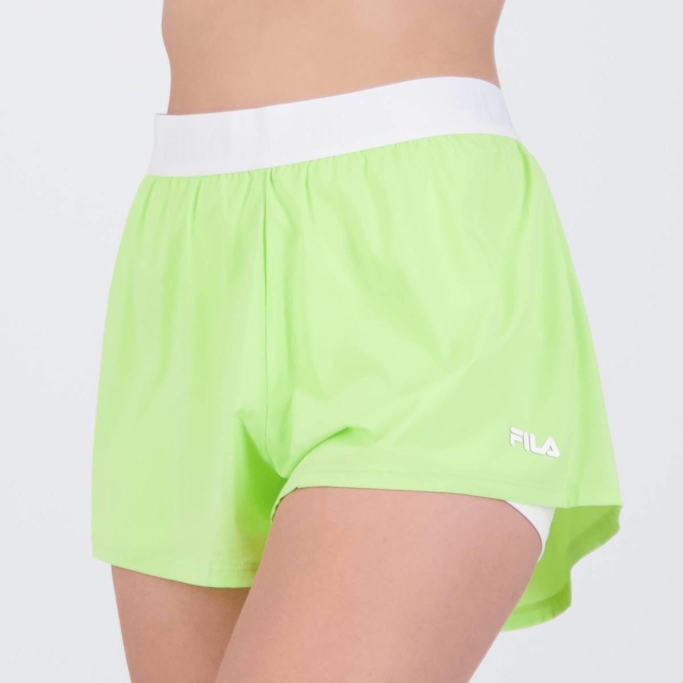 Short Fila Light Elastic - Feminino - Foto 1