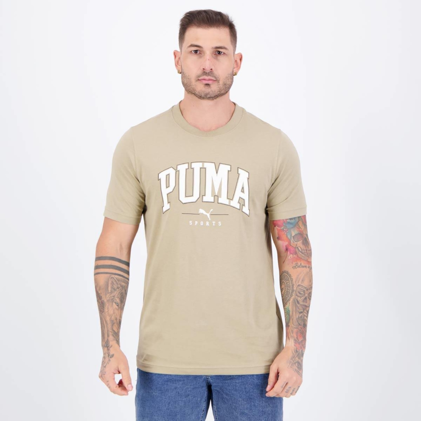 Camiseta Puma Squad Big Graphic Masculina - Foto 1