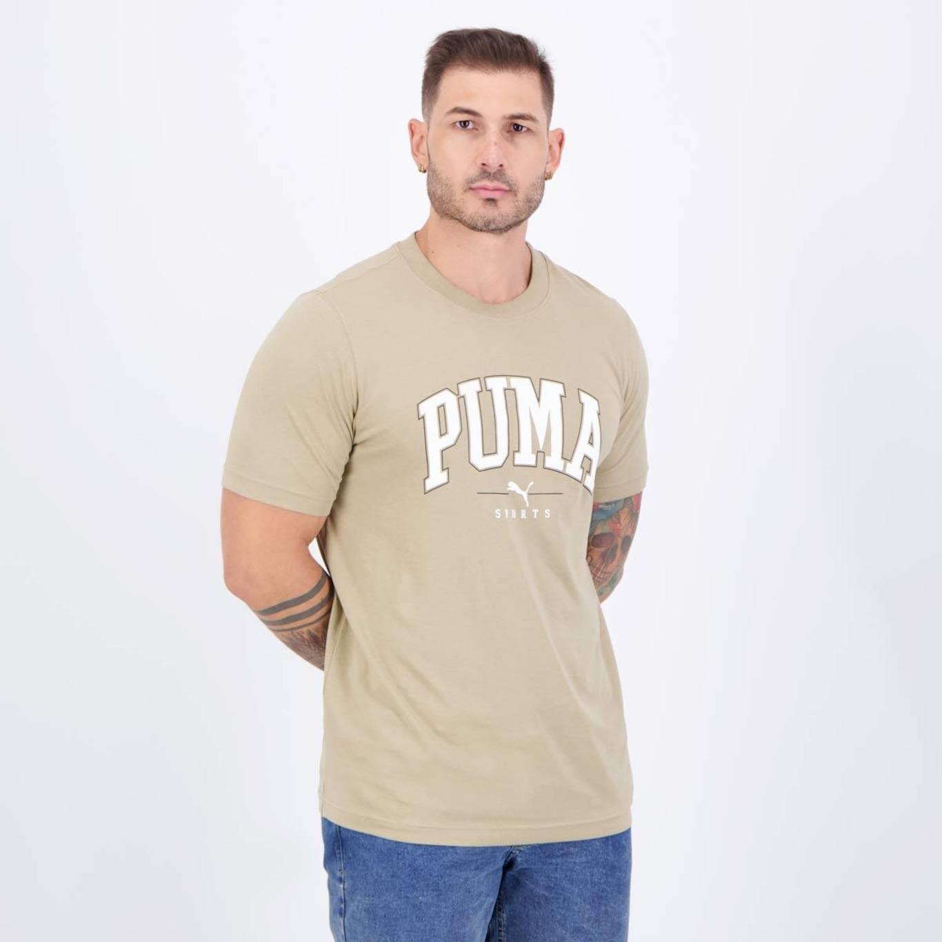 Camiseta Puma Squad Big Graphic Masculina - Foto 2