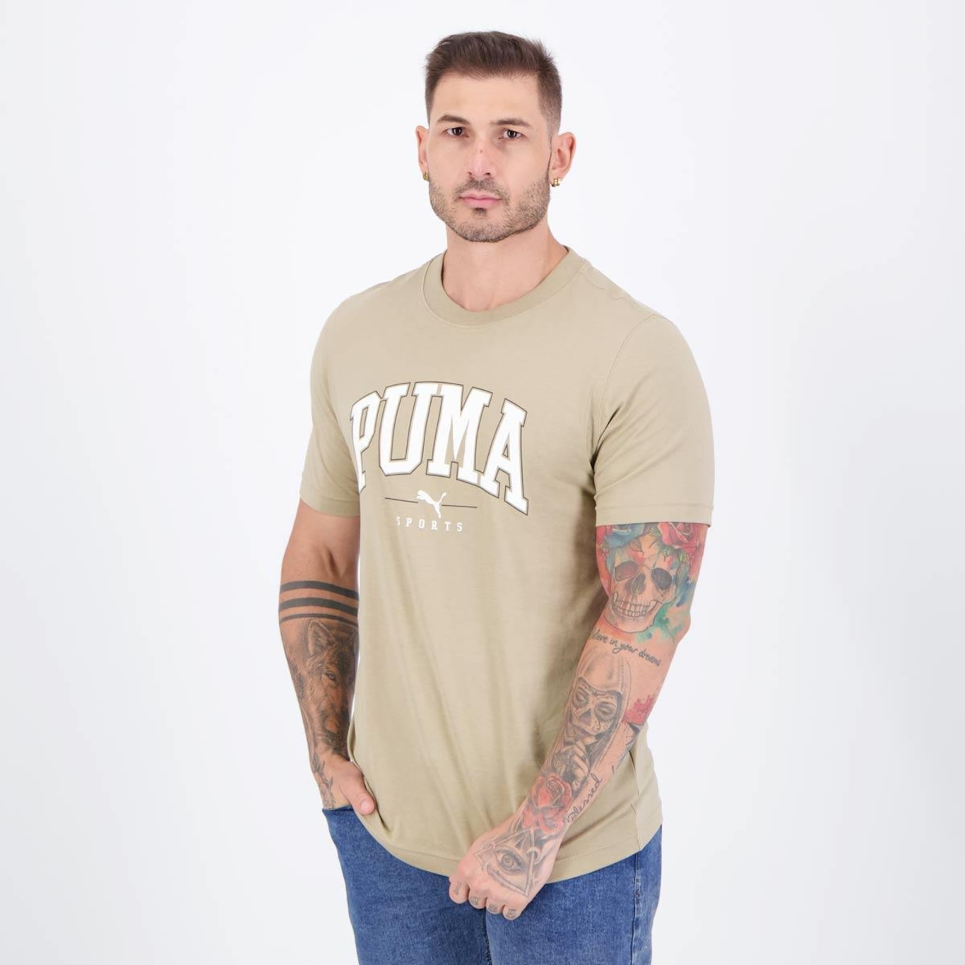 Camiseta Puma Squad Big Graphic Masculina - Foto 3