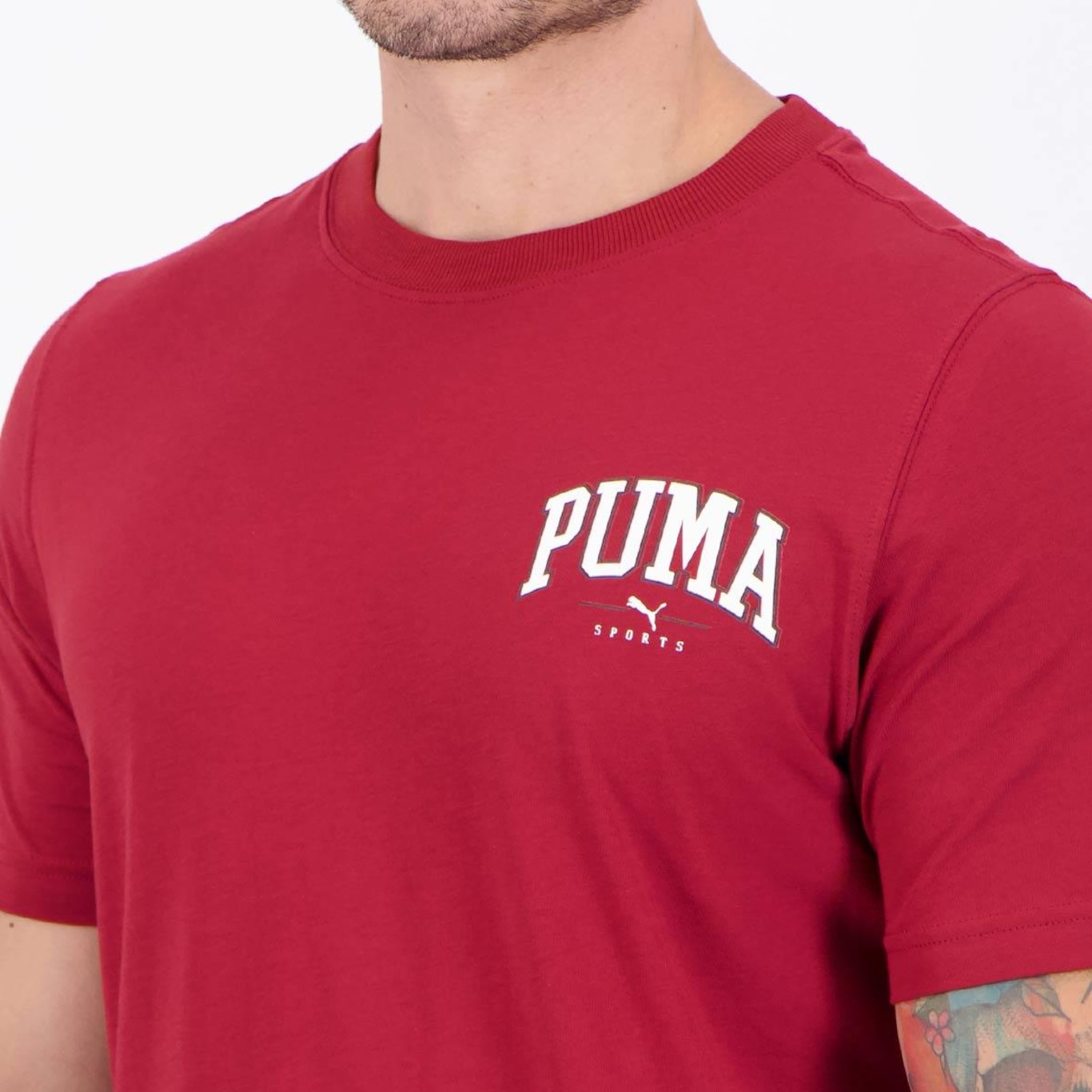 Camiseta Puma Squad Small Graphic Masculina - Foto 5