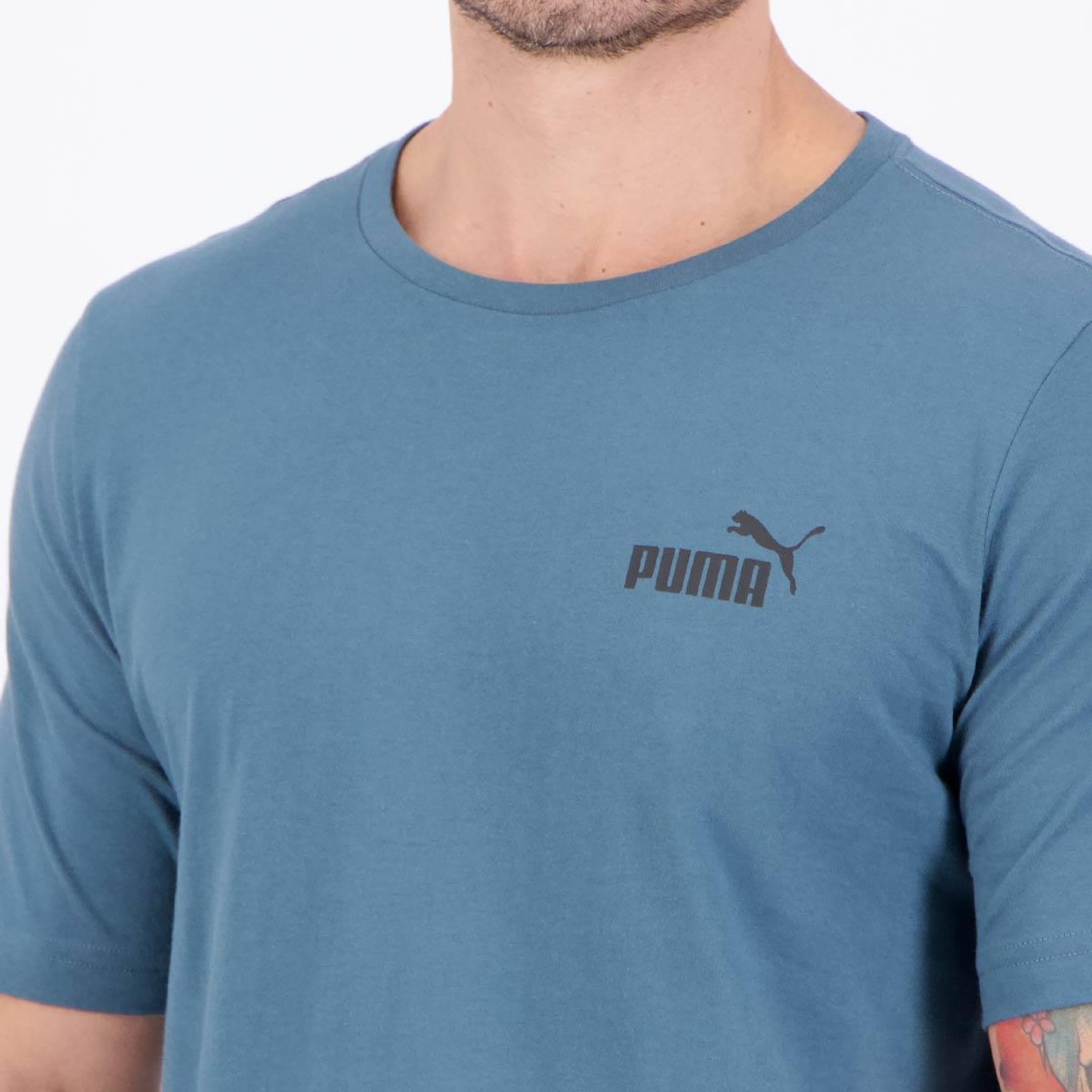 Camiseta Puma Small Logo Masculina - Foto 5