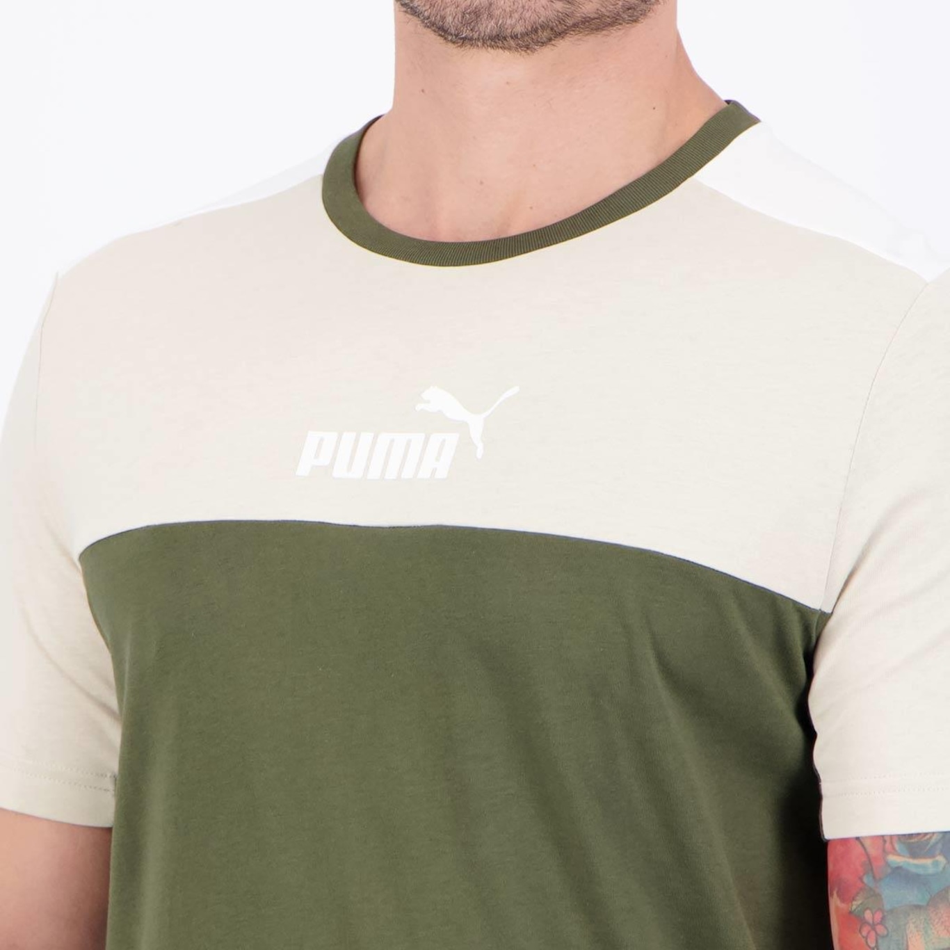 Camiseta Puma Ess+ Block Masculina - Foto 5