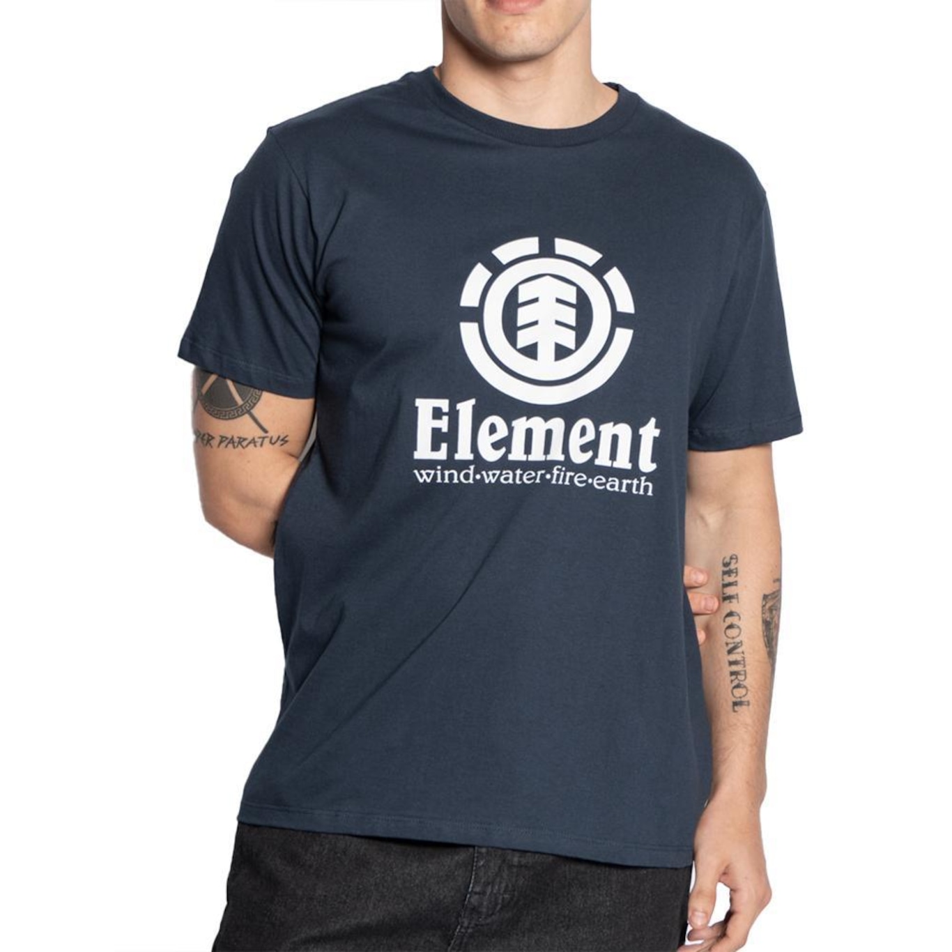 Camiseta Element Vertical Color - Masculina - Foto 1