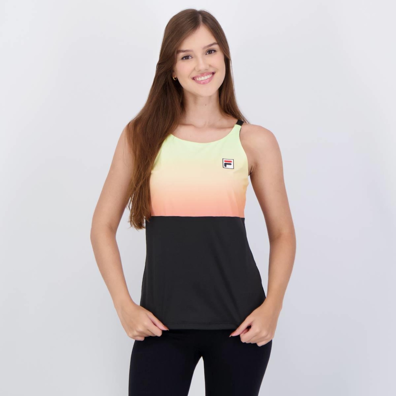 Camiseta Regata Fila Backspin Cami Tank Top - Feminina - Foto 1