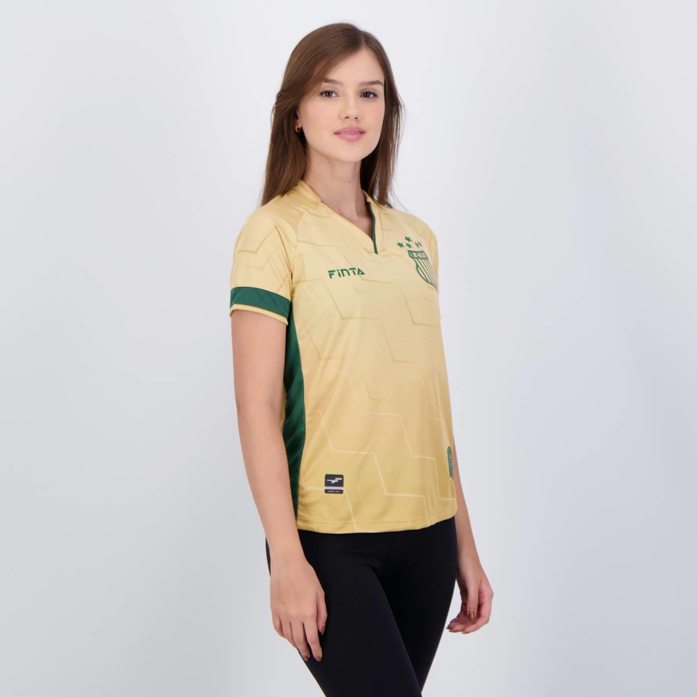 Camisa Finta Sampaio Corrêa III 2023 - Feminina - Foto 2