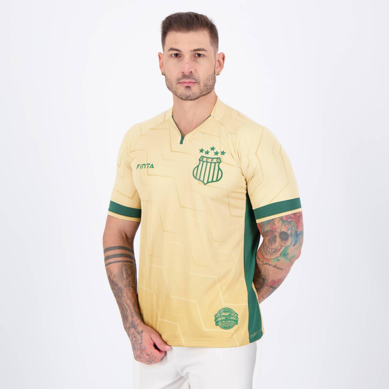 Camisa Finta Sampaio Corrêa III 2023 - Masculina - Foto 3