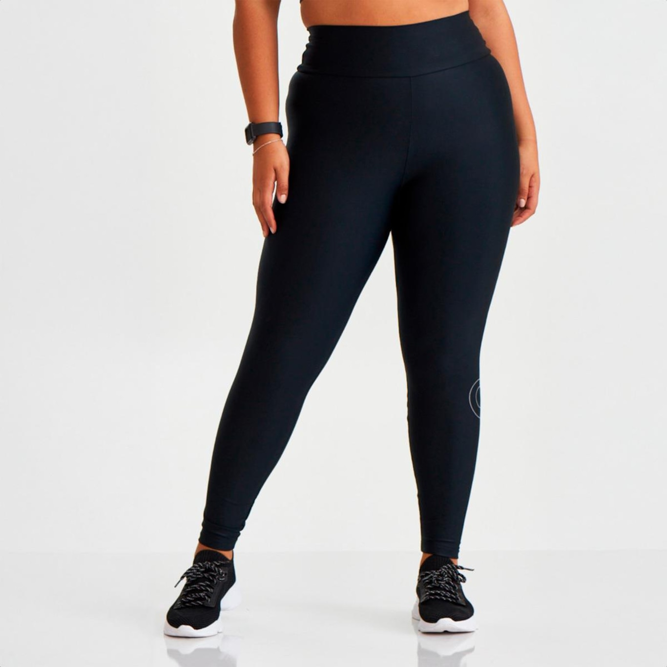 Calça Legging Caju Brasil Plus Size Atletika - Feminino - Foto 1