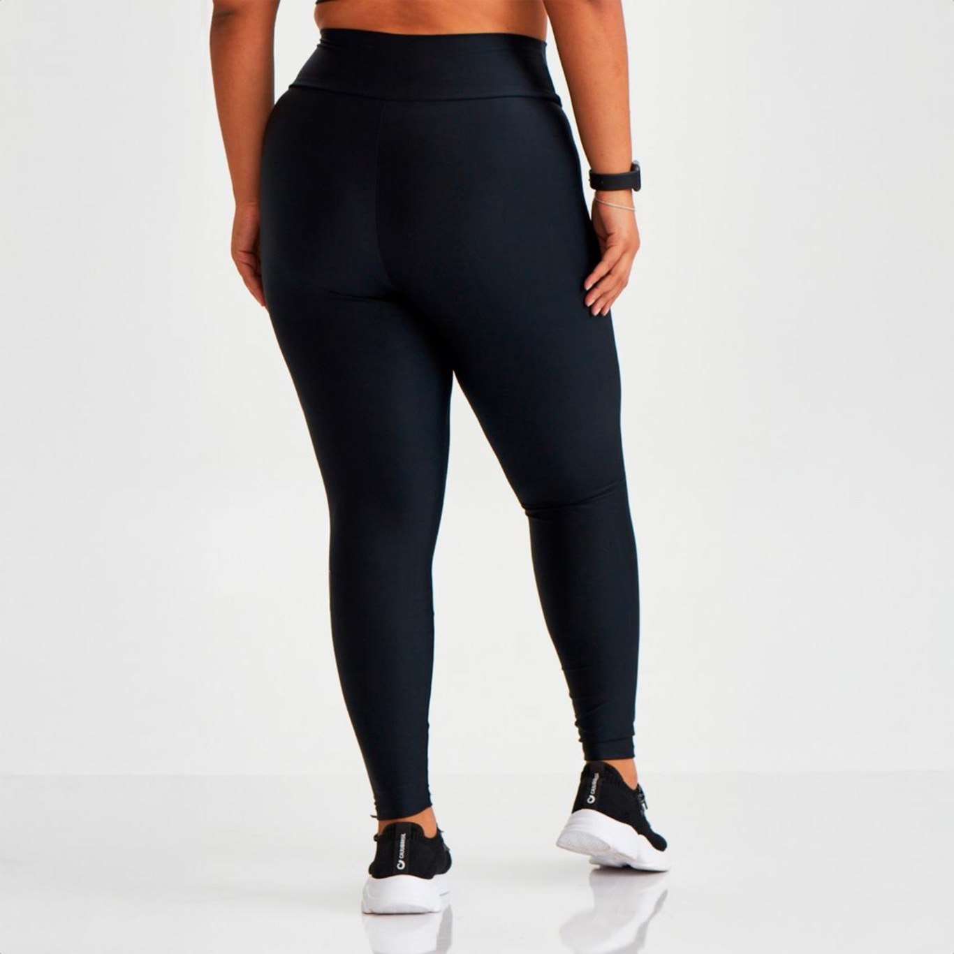 Calça Legging Caju Brasil Plus Size Atletika - Feminino - Foto 3