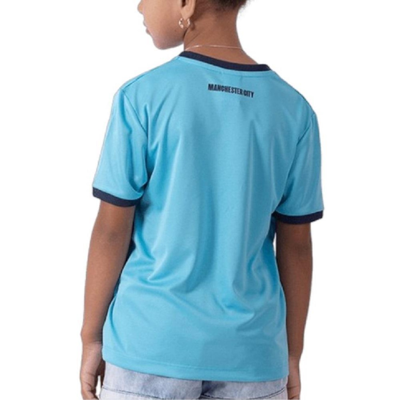 Camisa Manchester City Braziline Maine - Infantil - Foto 2