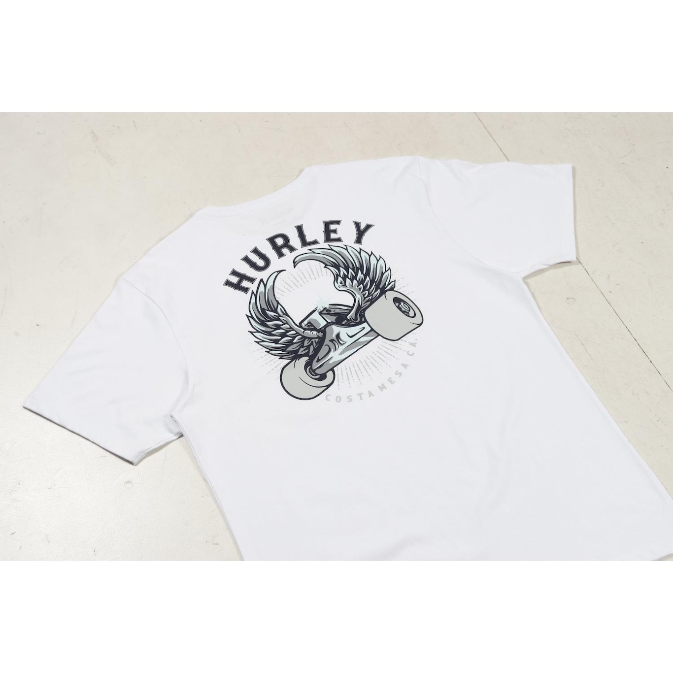 Camiseta Hurley Silk Hard Wings Masculina - Foto 5