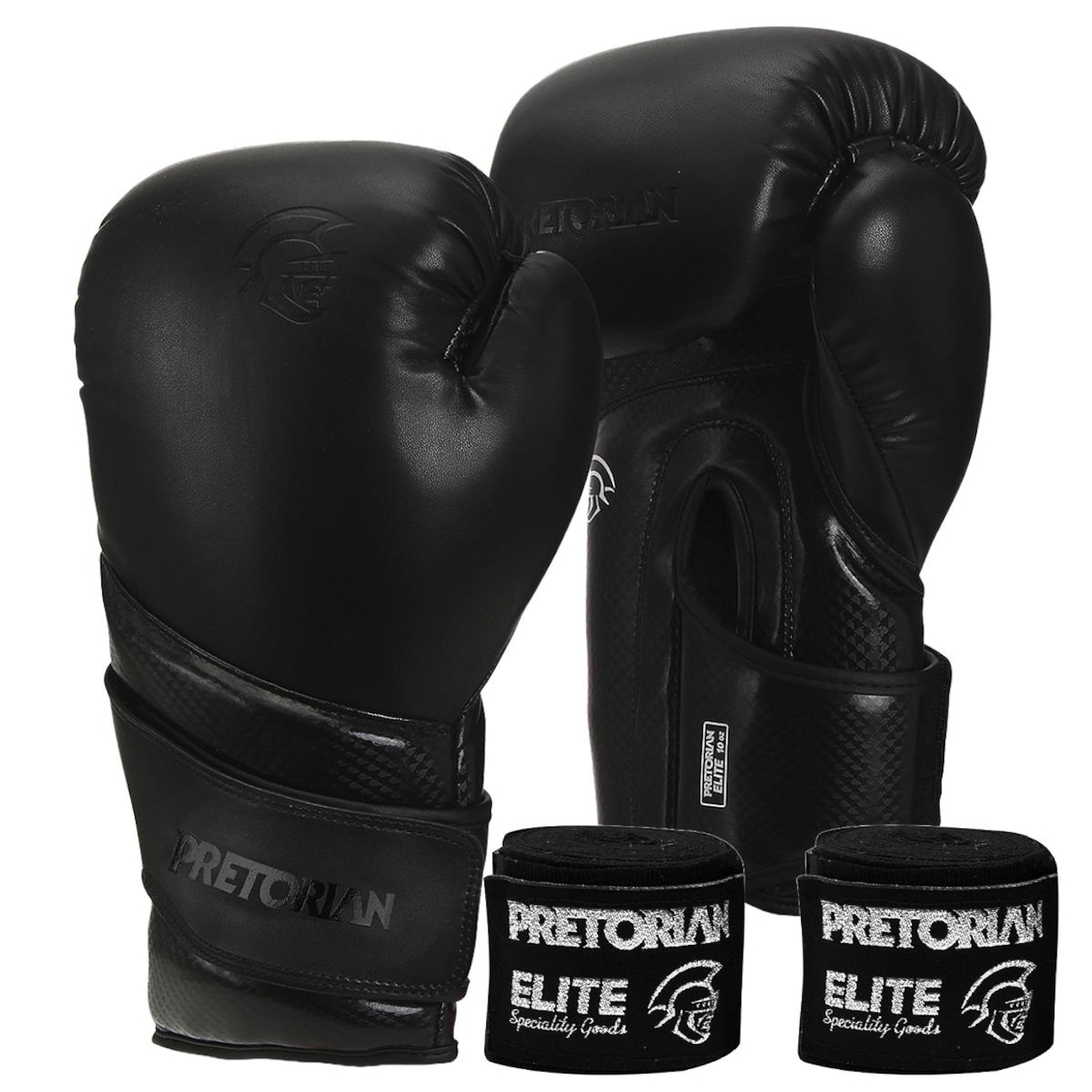 Kit Luva de Boxe e Muay Thai Elite Pretorian - Foto 1