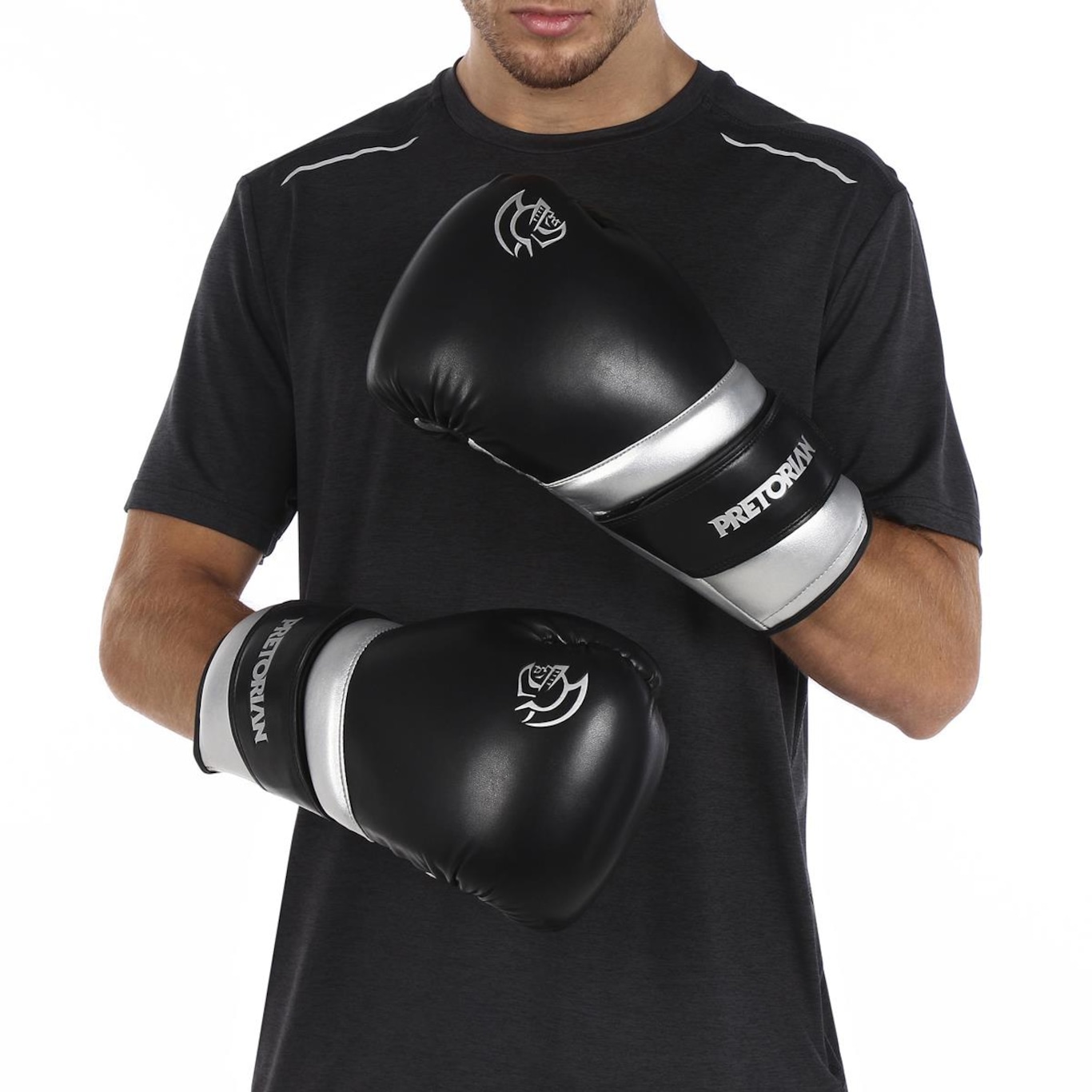 Kit Luva de Boxe e Muay Thai Elite Pretorian - Foto 3