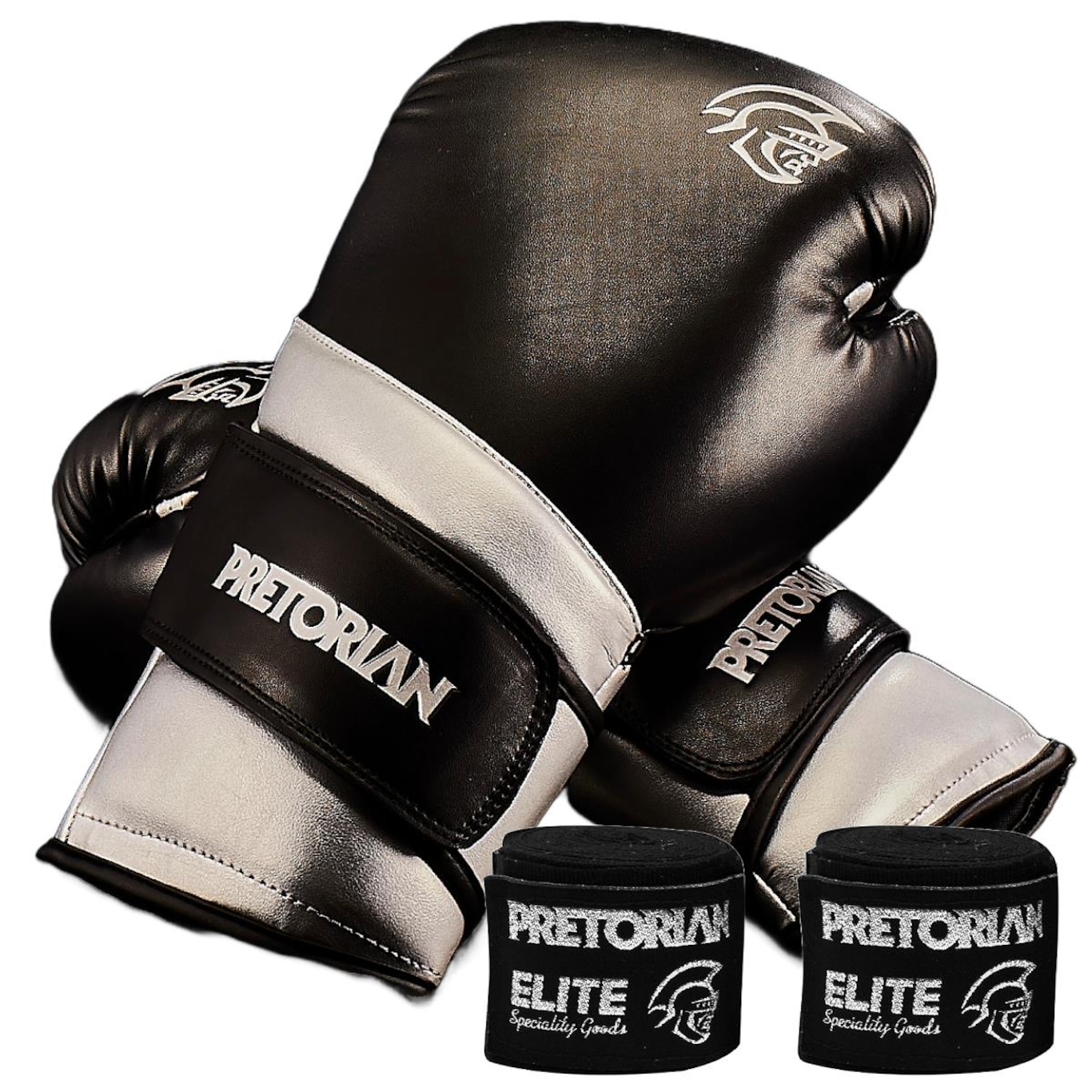 Kit Luva de Boxe e Muay Thai Elite Pretorian - Foto 4