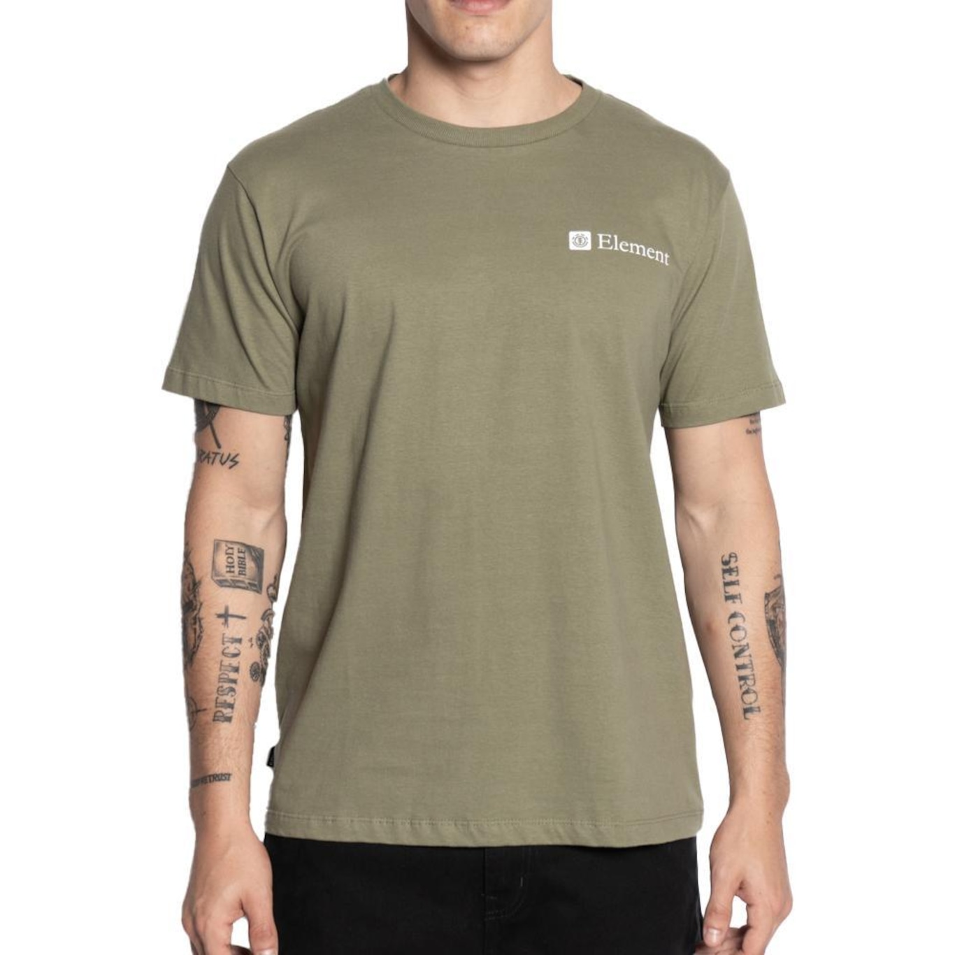 Camiseta Element Classic Smokey Bp - Masculina - Foto 1