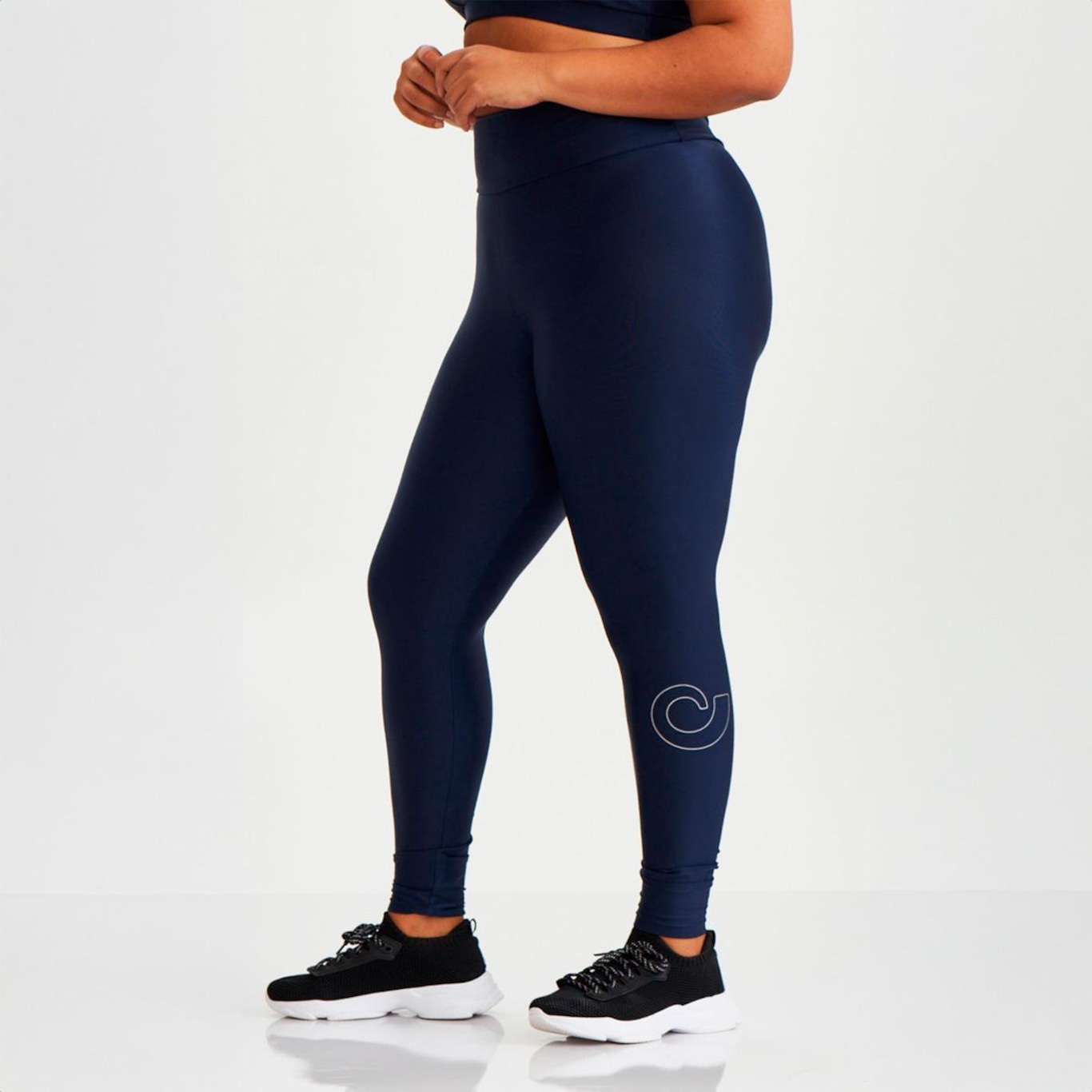 Calça Legging Caju Brasil Plus Size Atletika - Feminino - Foto 3