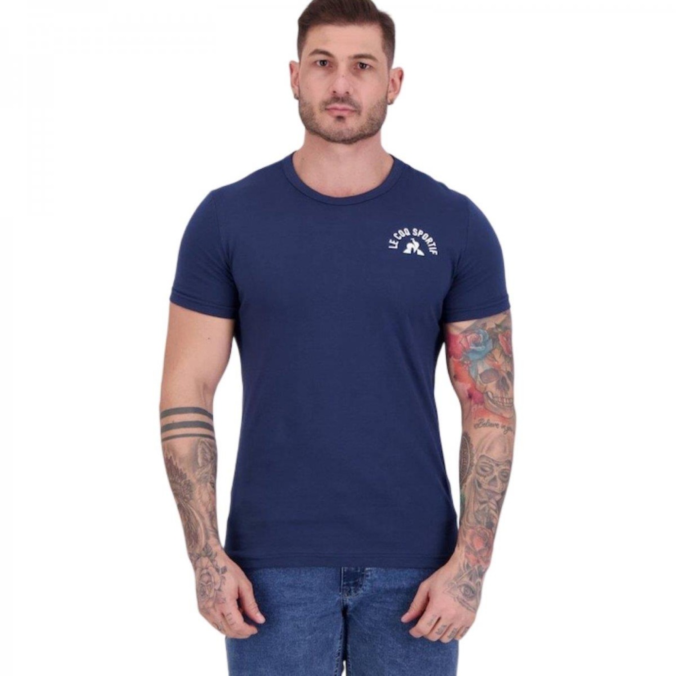 Camiseta Le Coq Sportif Snow Masculina - Foto 1