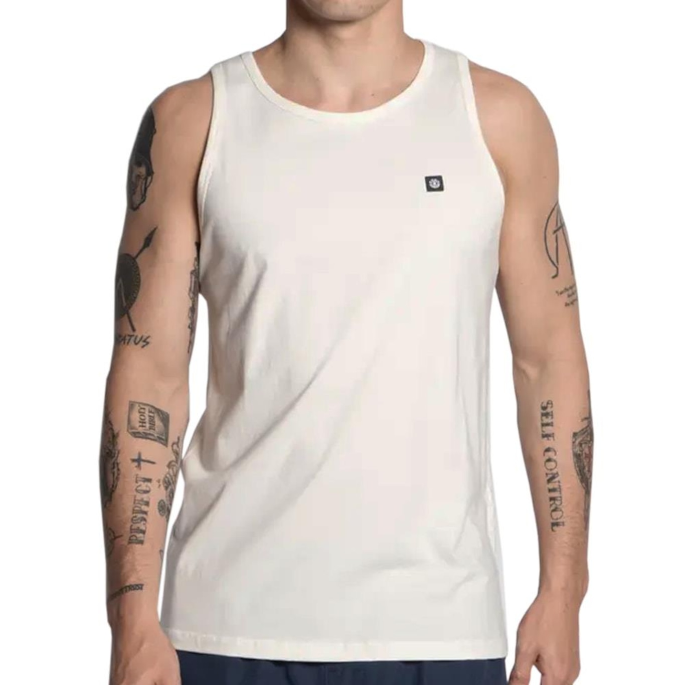 Camiseta Regata Element Mini Patch - Masculina - Foto 1