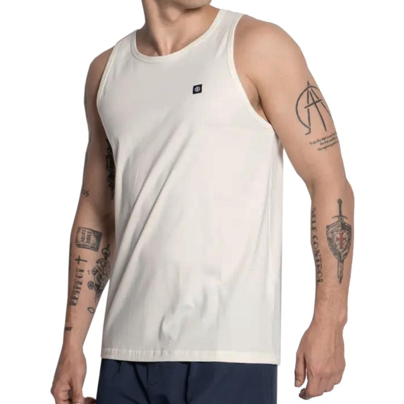 Camiseta Regata Element Mini Patch - Masculina - Foto 3