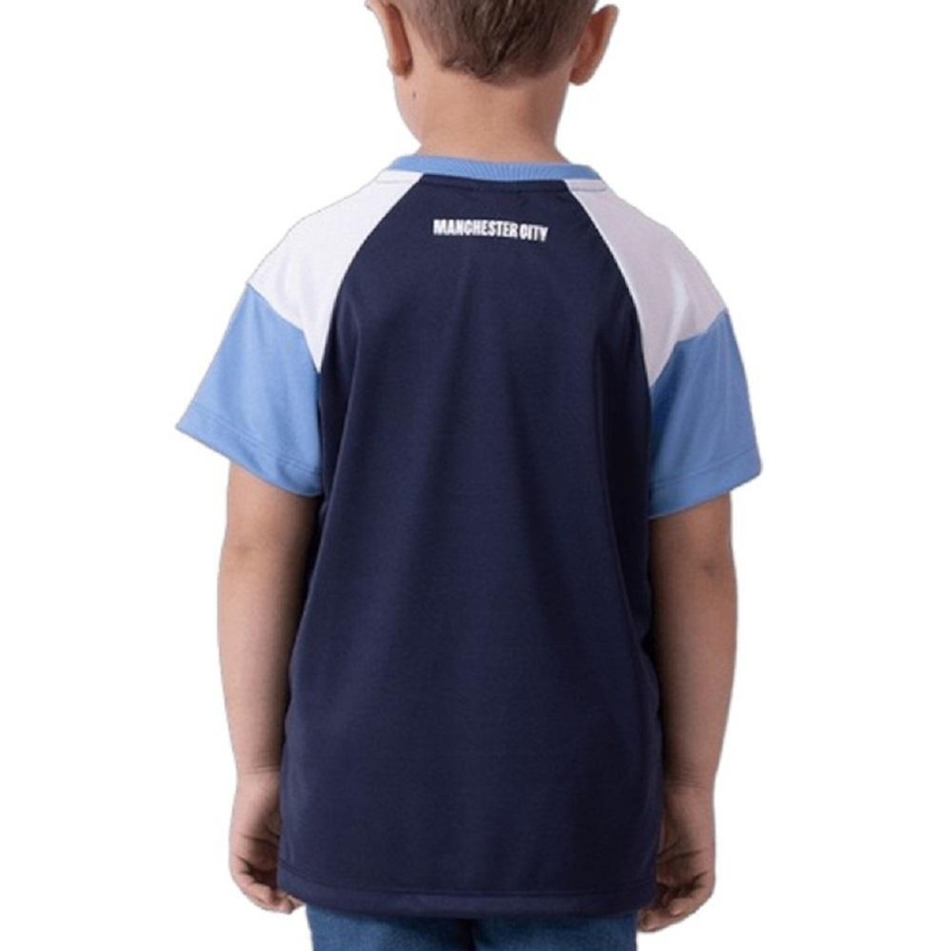 Camisa Manchester City Braziline Irwell - Infantil - Foto 2