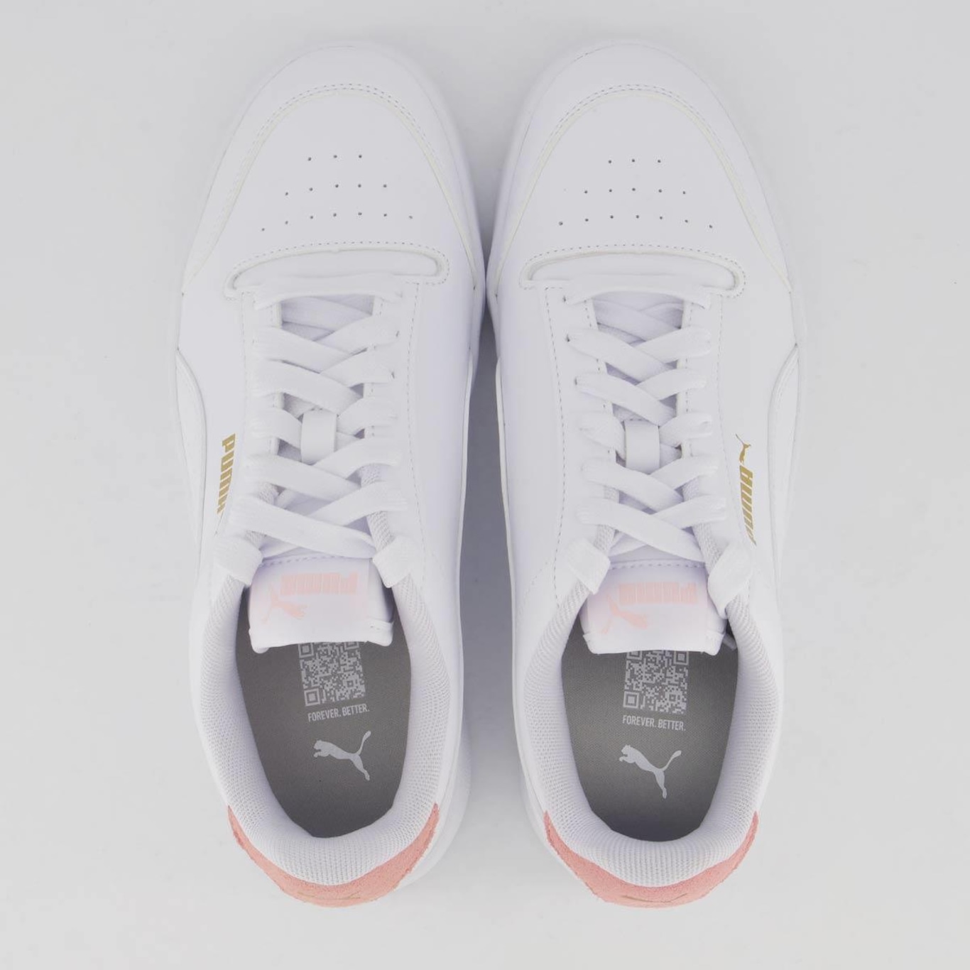 Tênis Puma Shuffle Feminino Branco - Foto 4