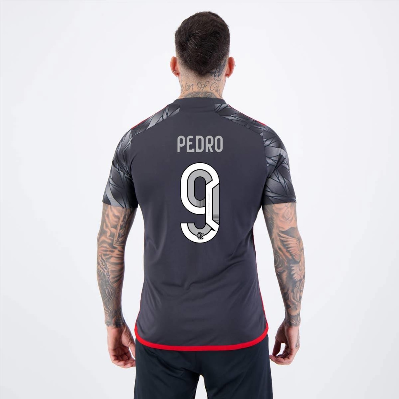 Camisa do Flamengo Iii 2024 adidas 9 Pedro - Masculina - Foto 1