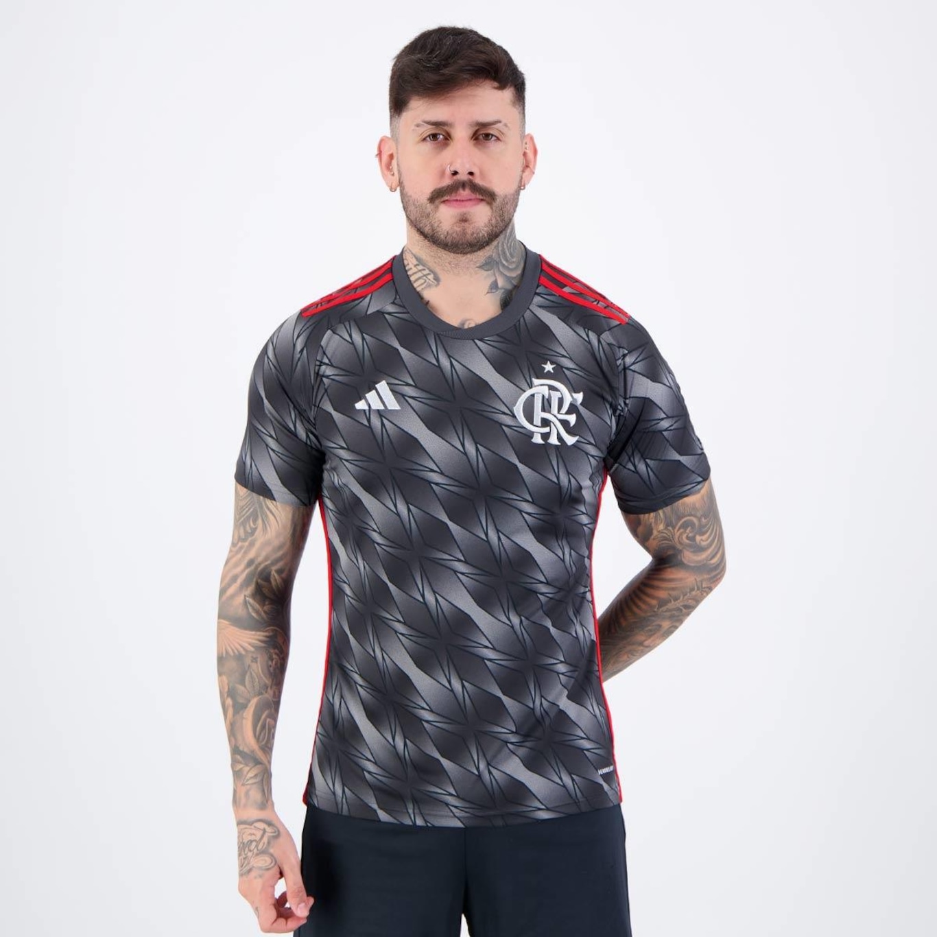 Camisa do Flamengo Iii 2024 adidas 9 Pedro - Masculina - Foto 2