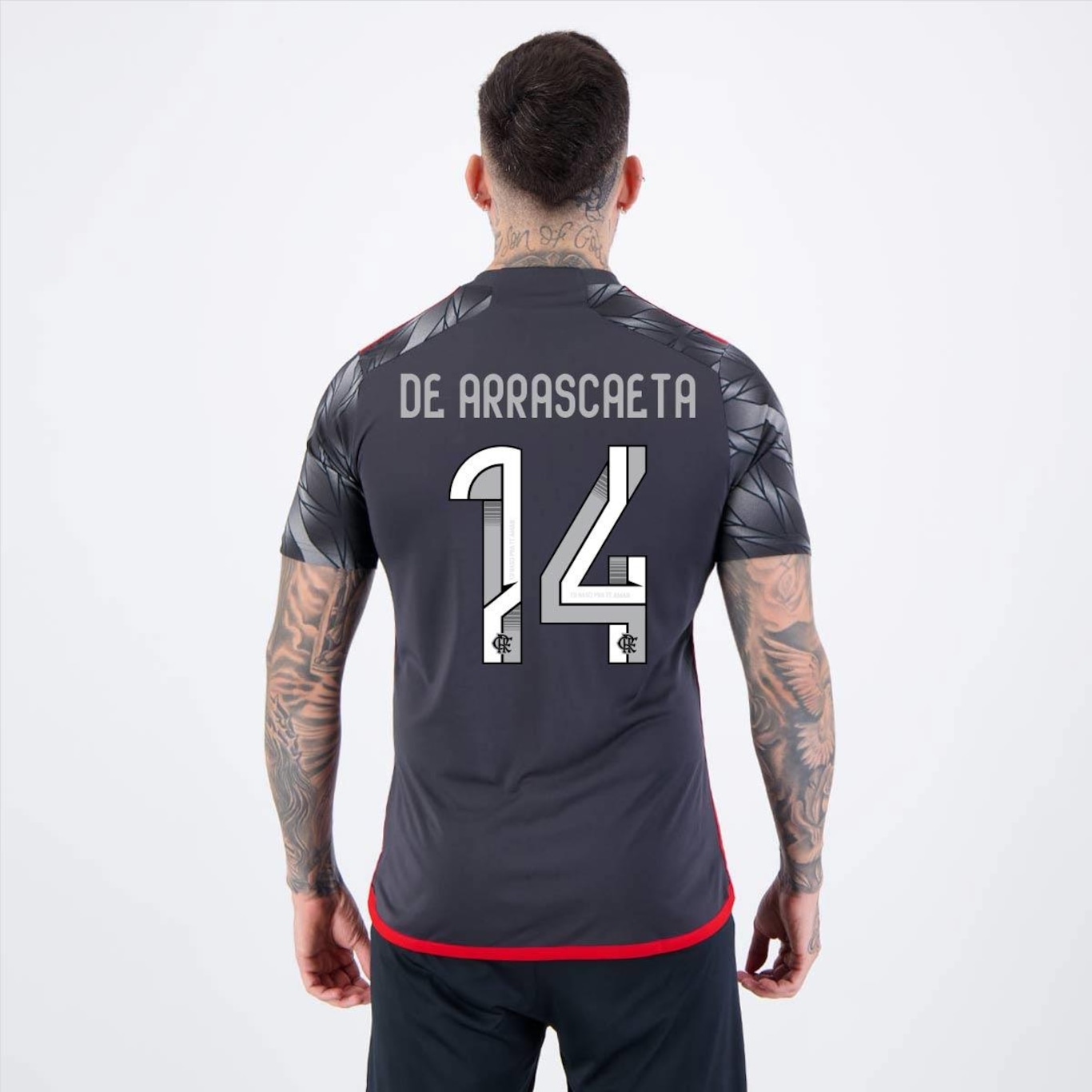 Camisa do Flamengo Iii 2024 adidas 14 Arrascaeta - Masculina - Foto 1