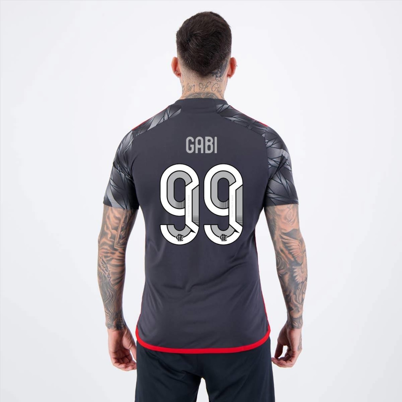 Camisa do Flamengo Iii 2024 adidas 99 Gabi - Masculina - Foto 1