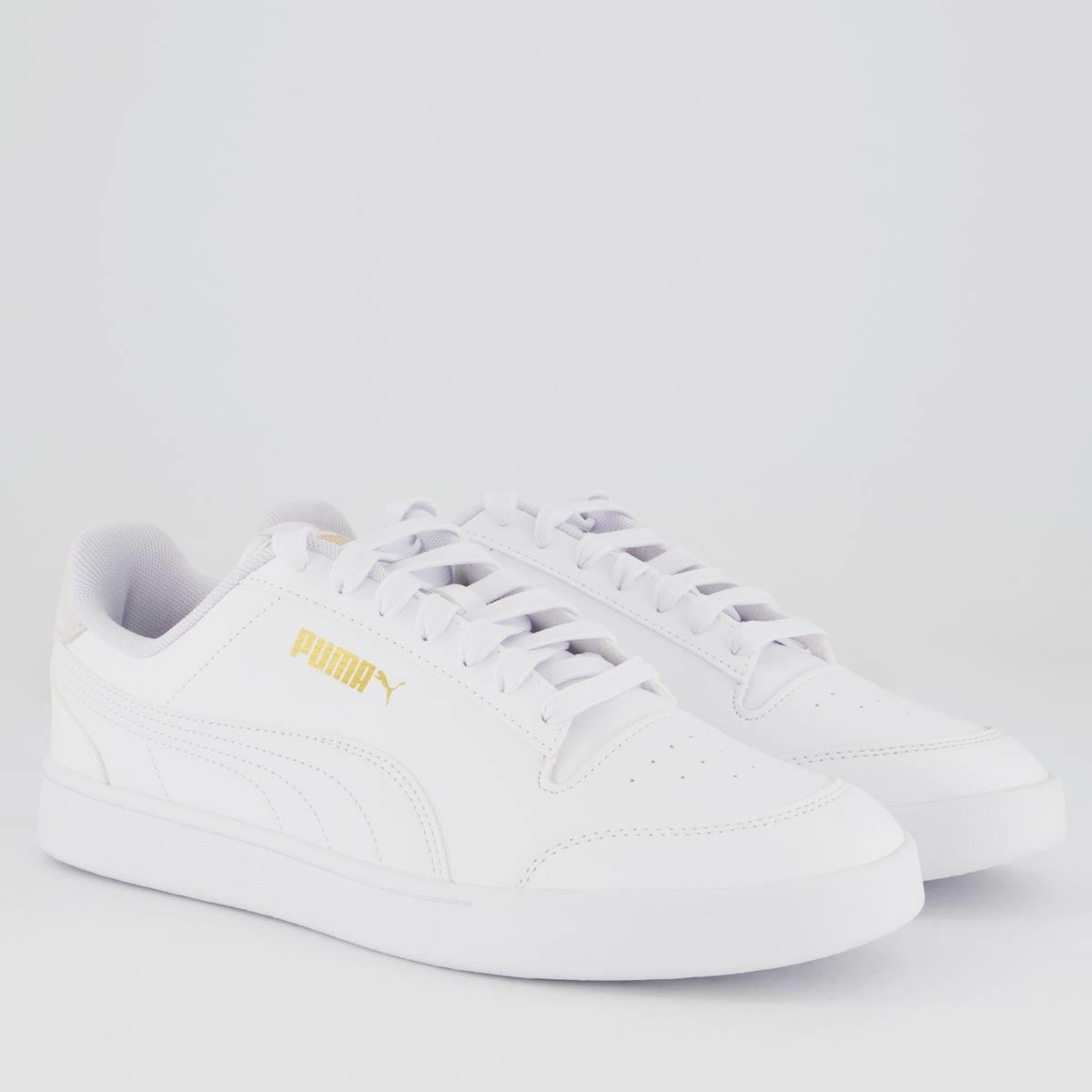 Tênis Puma Shuffle All White - Foto 2