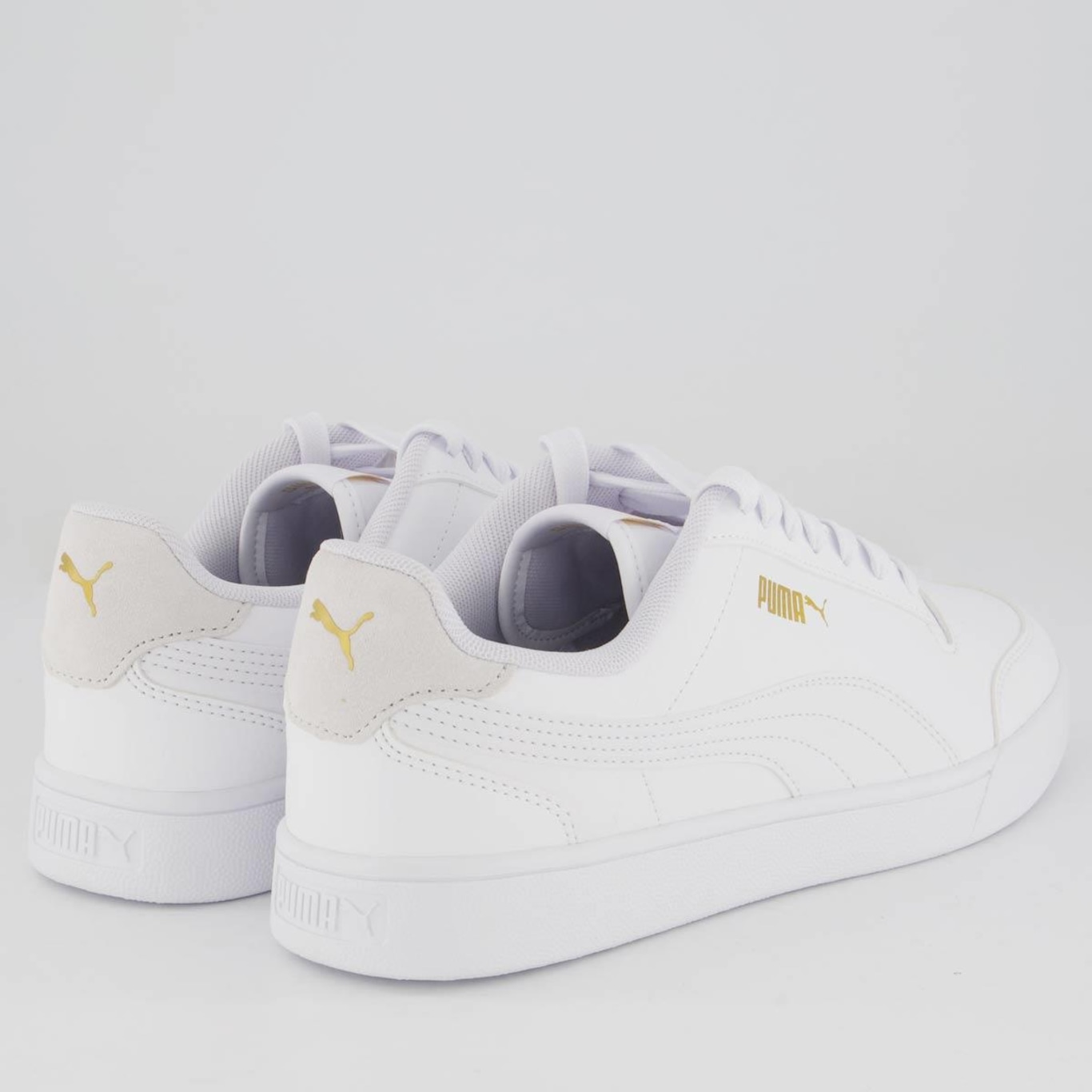 Tênis Puma Shuffle All White - Foto 3