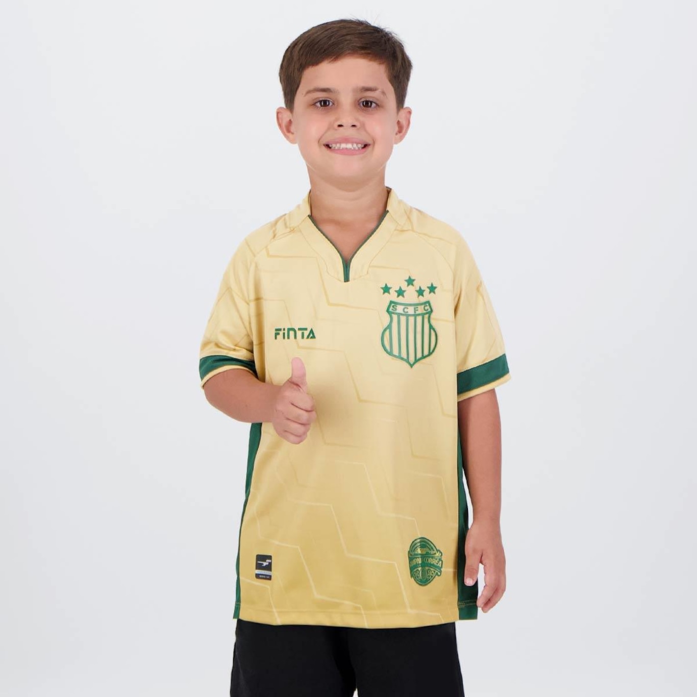 Camisa do Sampaio Corrêa Iii 2023 Finta - Infantil - Foto 1