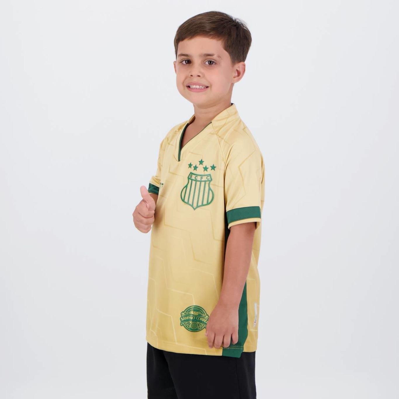 Camisa do Sampaio Corrêa Iii 2023 Finta - Infantil - Foto 3