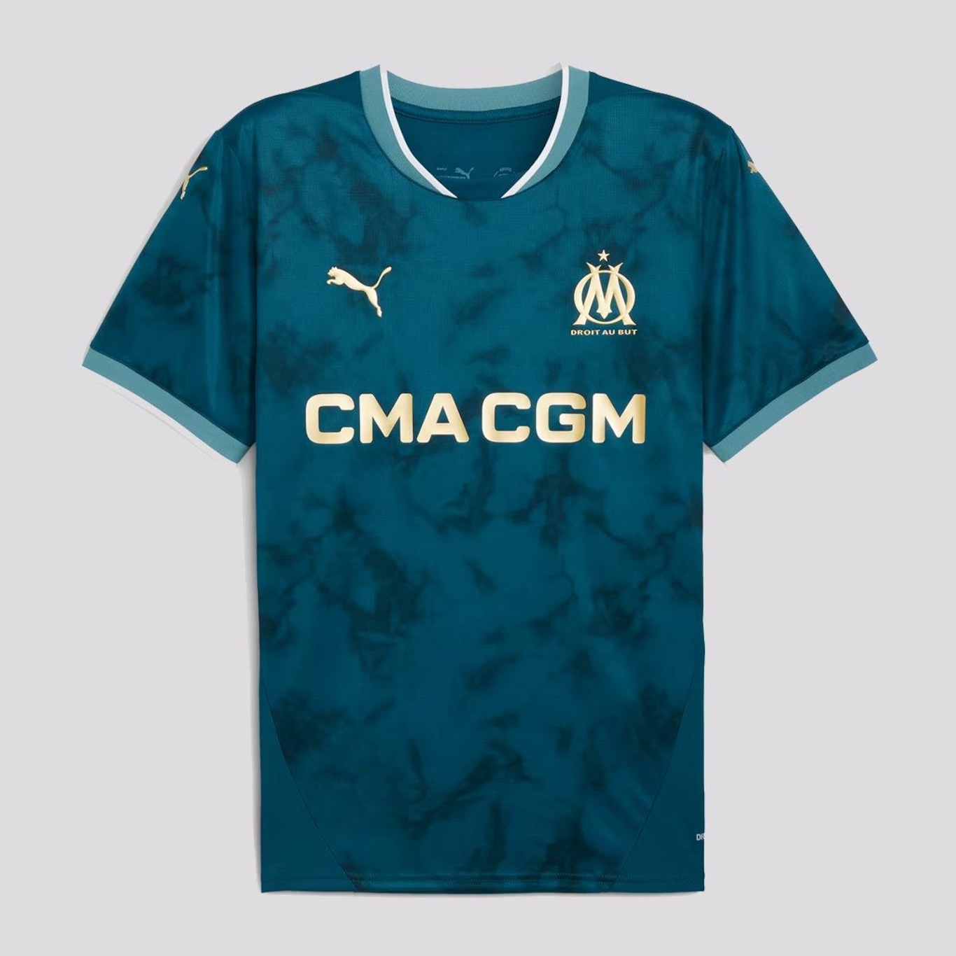 Camisa Olympique de Marseille Away 2025 Puma - Masculina - Foto 1