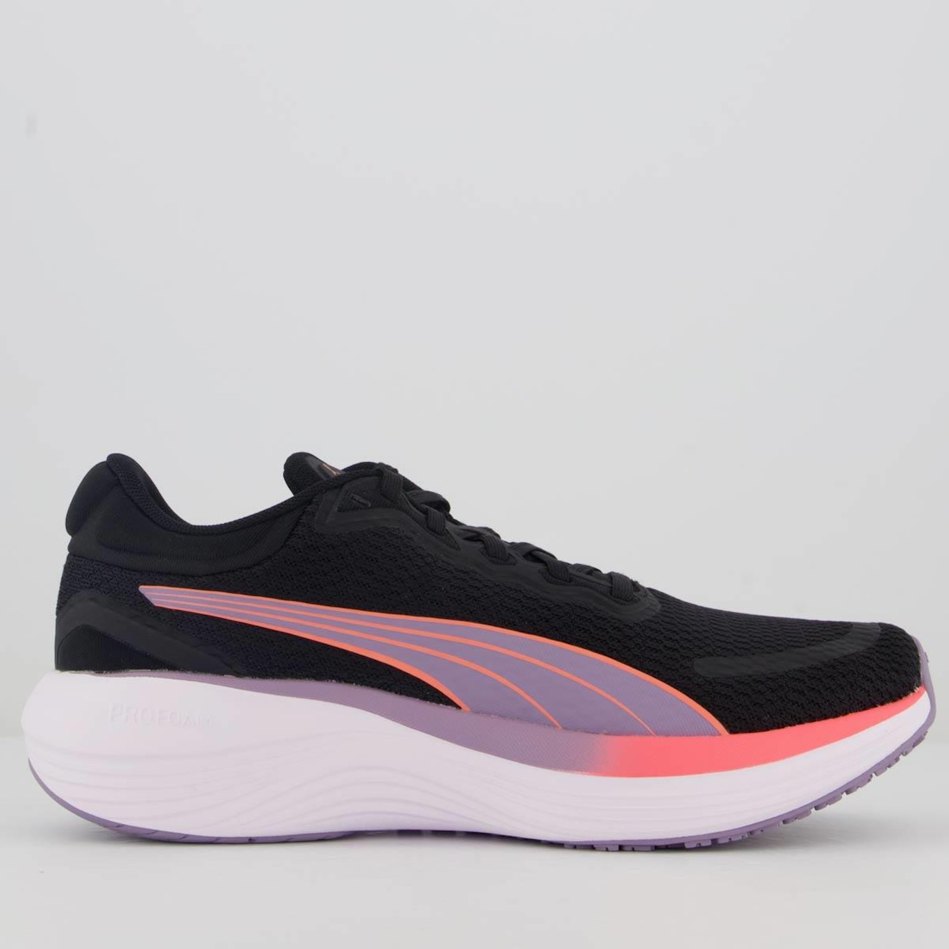 Tênis Puma Scend Pro Feminino Preto e Rosa - Foto 1