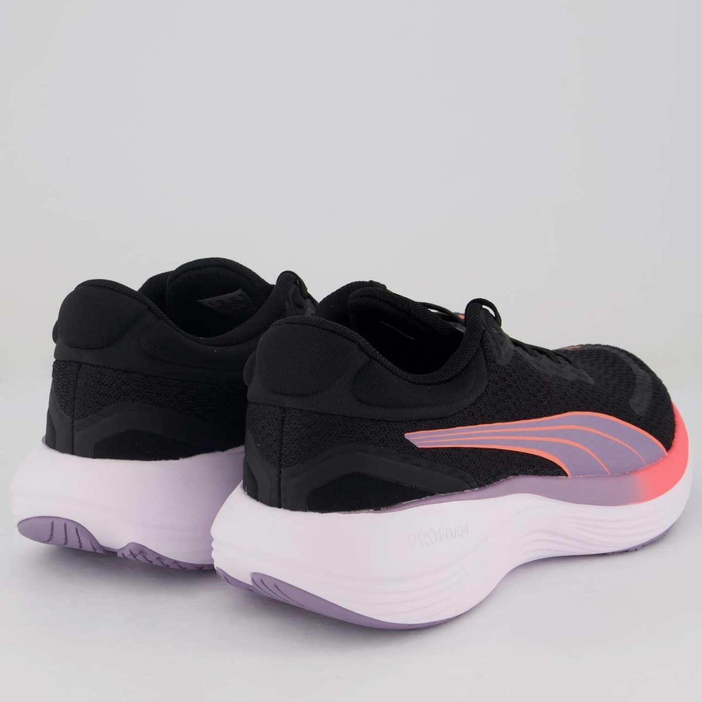 Tênis Puma Scend Pro Feminino Preto e Rosa - Foto 3