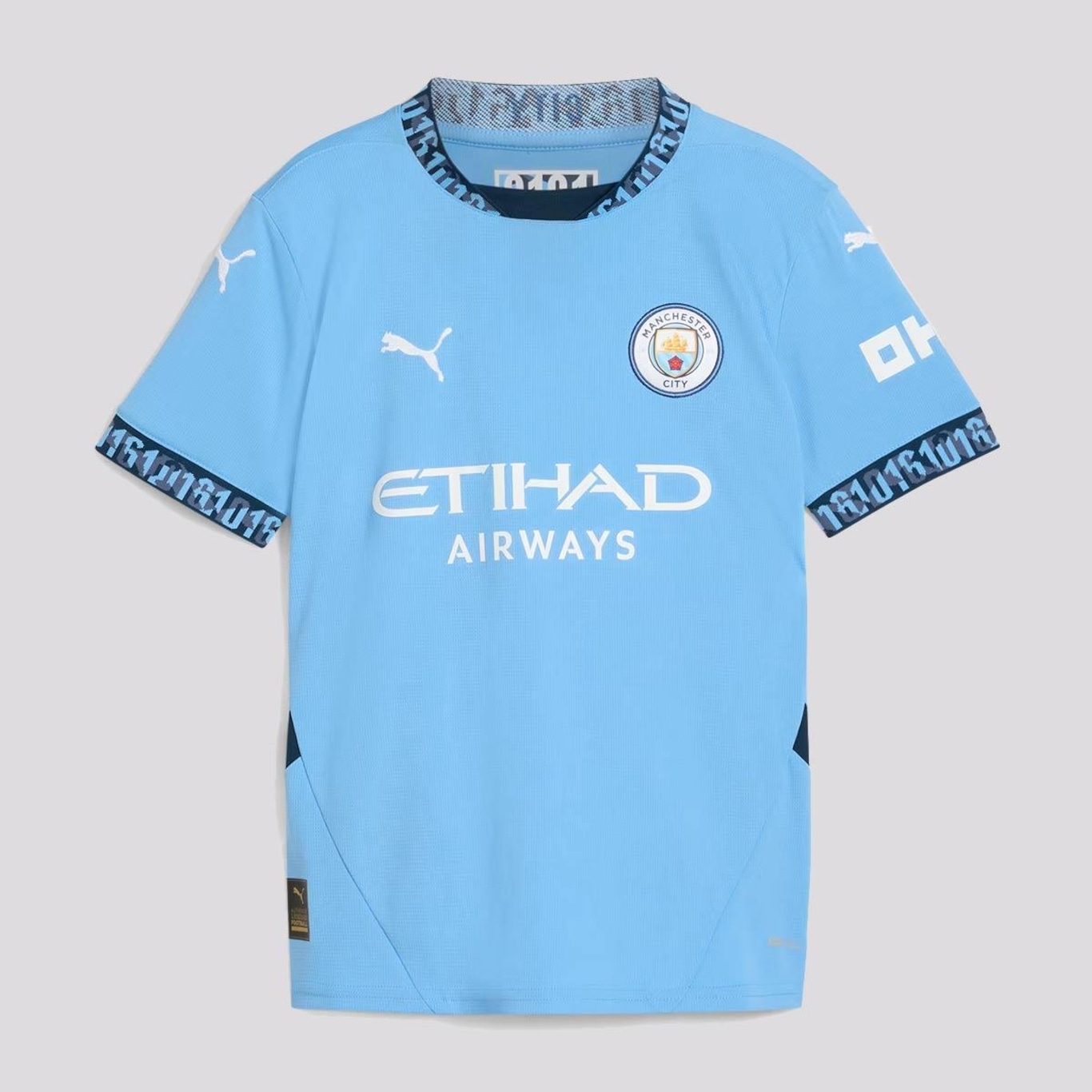 Camisa Manchester City Home 2025 Puma - Infantil - Foto 1