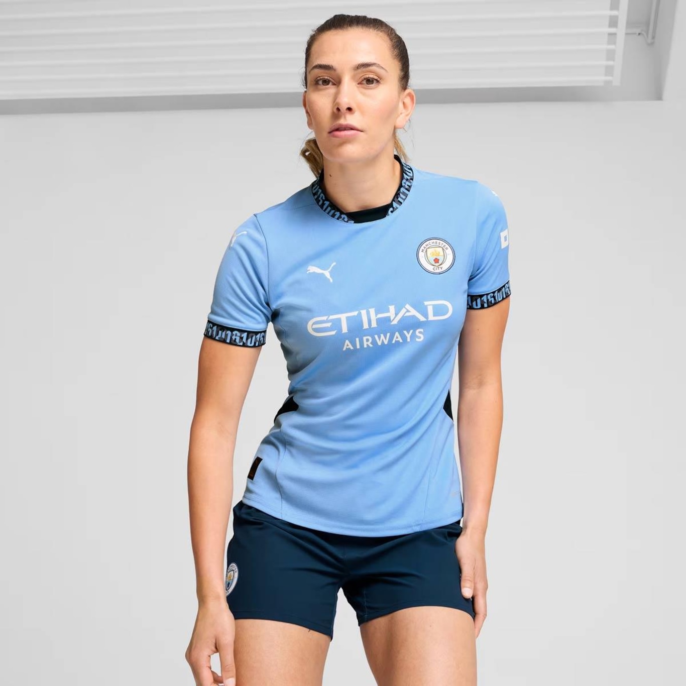 Camisa Manchester City Home 2025 Puma - Feminina - Foto 3