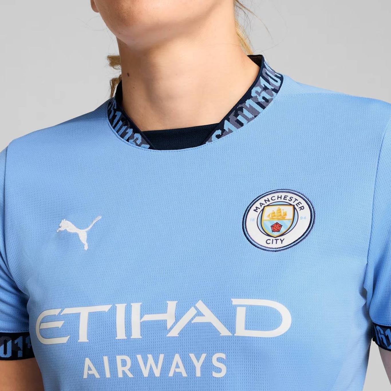 Camisa Manchester City Home 2025 Puma - Feminina - Foto 5