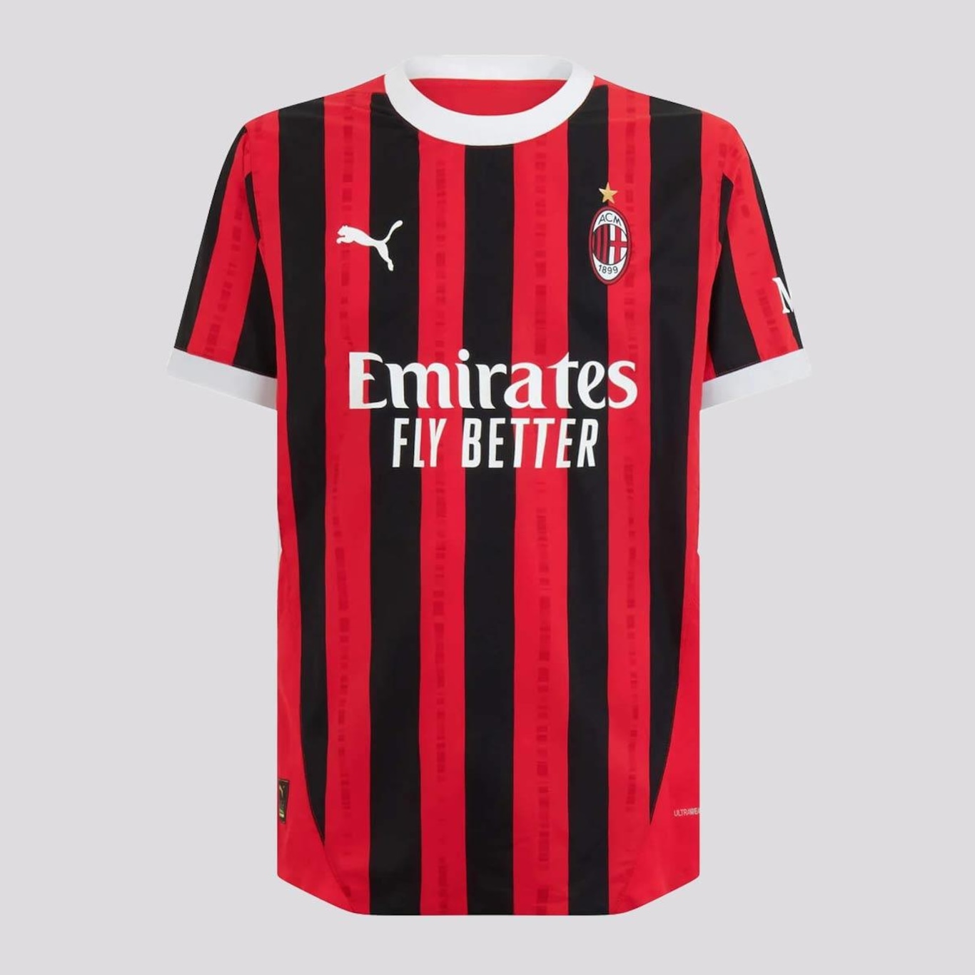 Camisa Milan Home 2025 Puma - Masculina - Foto 1