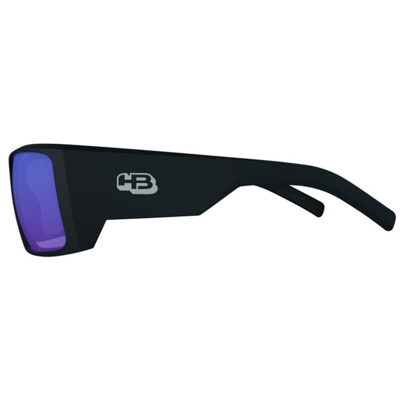 Óculos de Sol Hb Rocker 2.0 Matte Black Blue Chrome - Masculino - Foto 3