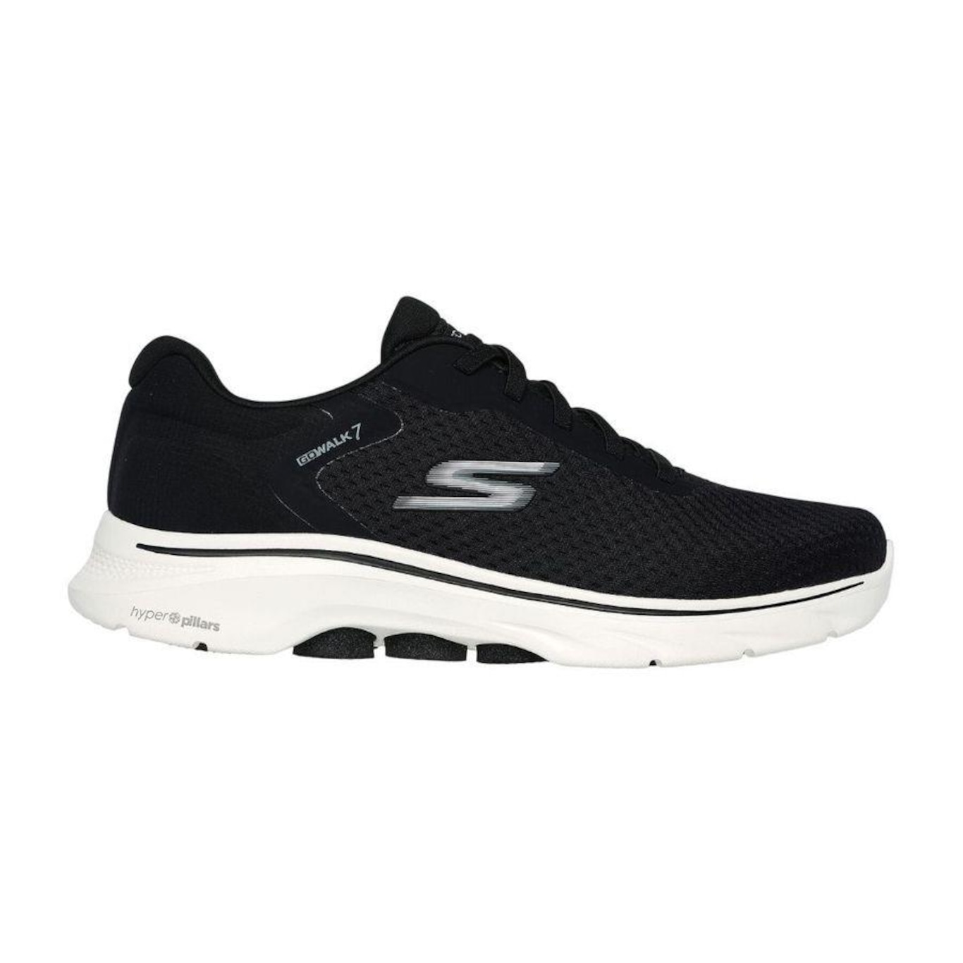 Tênis Skechers Go Walk 7 The Construct Masculino 216636-Bkw - Foto 1