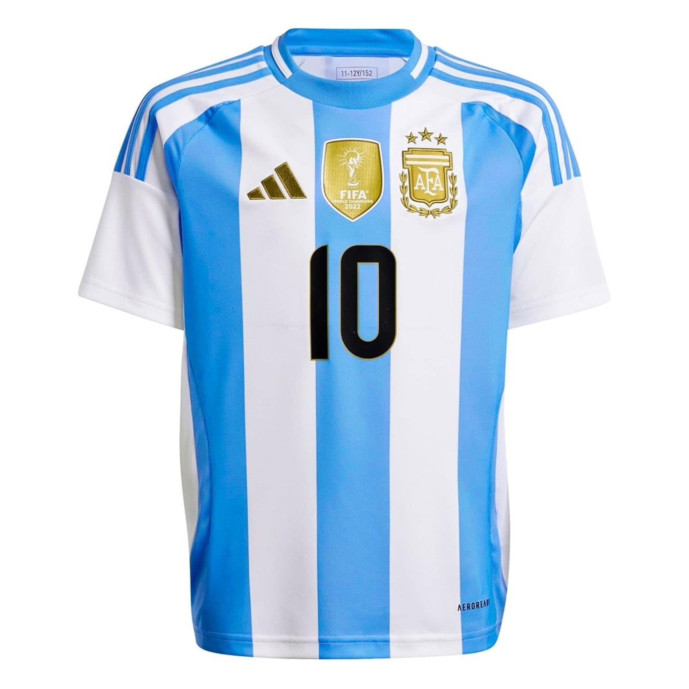 Camiseta Argentina adidas Messi 24 - Infantil - Foto 1