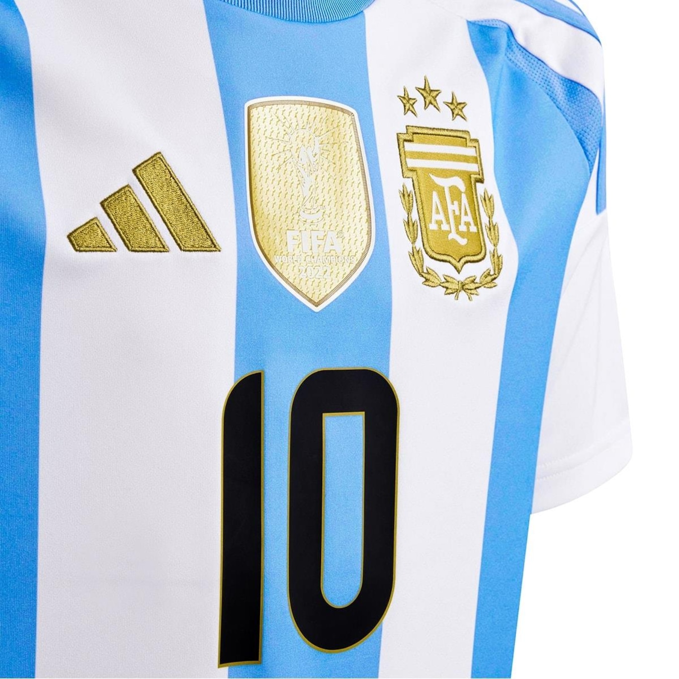 Camiseta Argentina adidas Messi 24 - Infantil - Foto 3